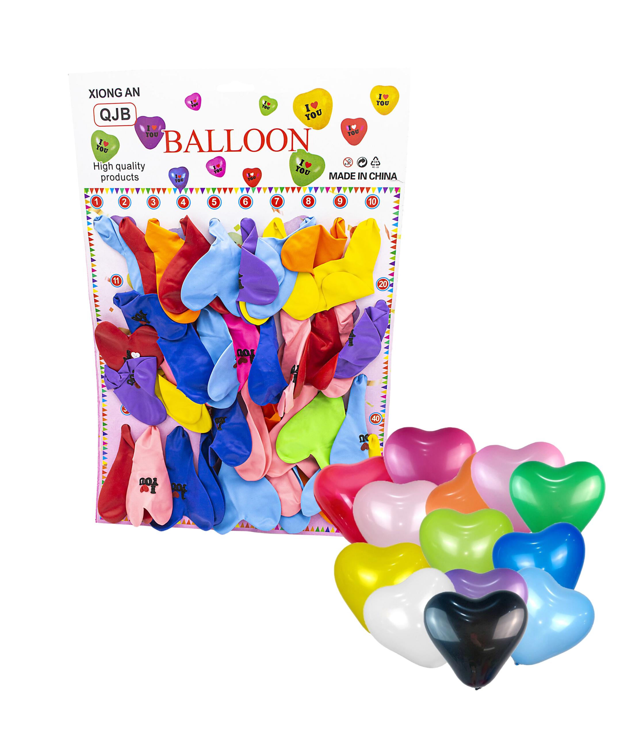Balon In Forma De Inima 2Gr