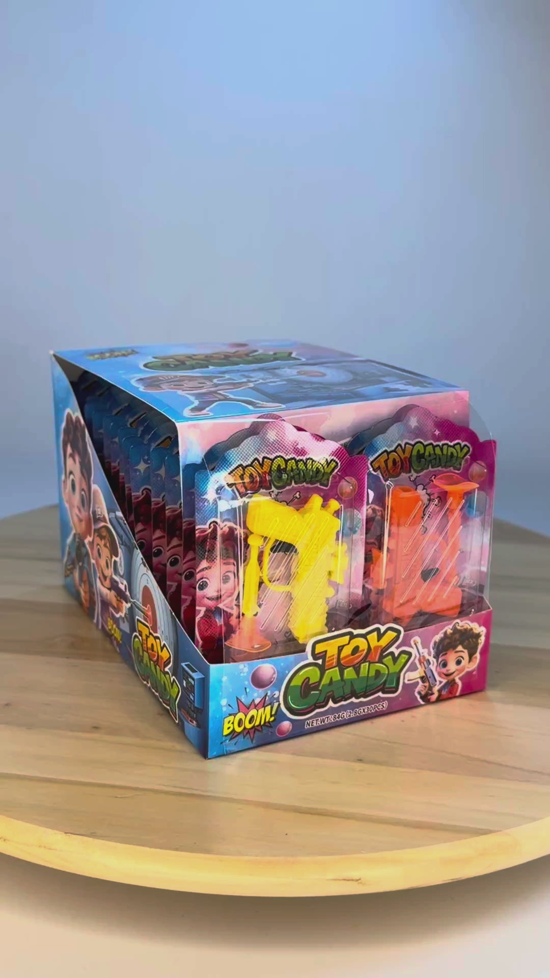 Încarcă videoclipul: Guma Tatuaj Toy Candy 2.8 Gr (30 Buc/Cutie) En-gross