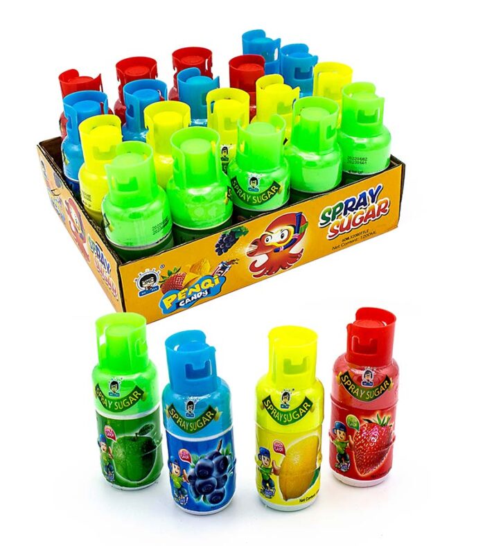 Suc spray butelie cu aroma este o bautura aromatizata colorata de calitate superioara ambalata in forma de butelie prevazuta cu un dozator de tip spray. Pretul este pentru set complet de 20 buc!