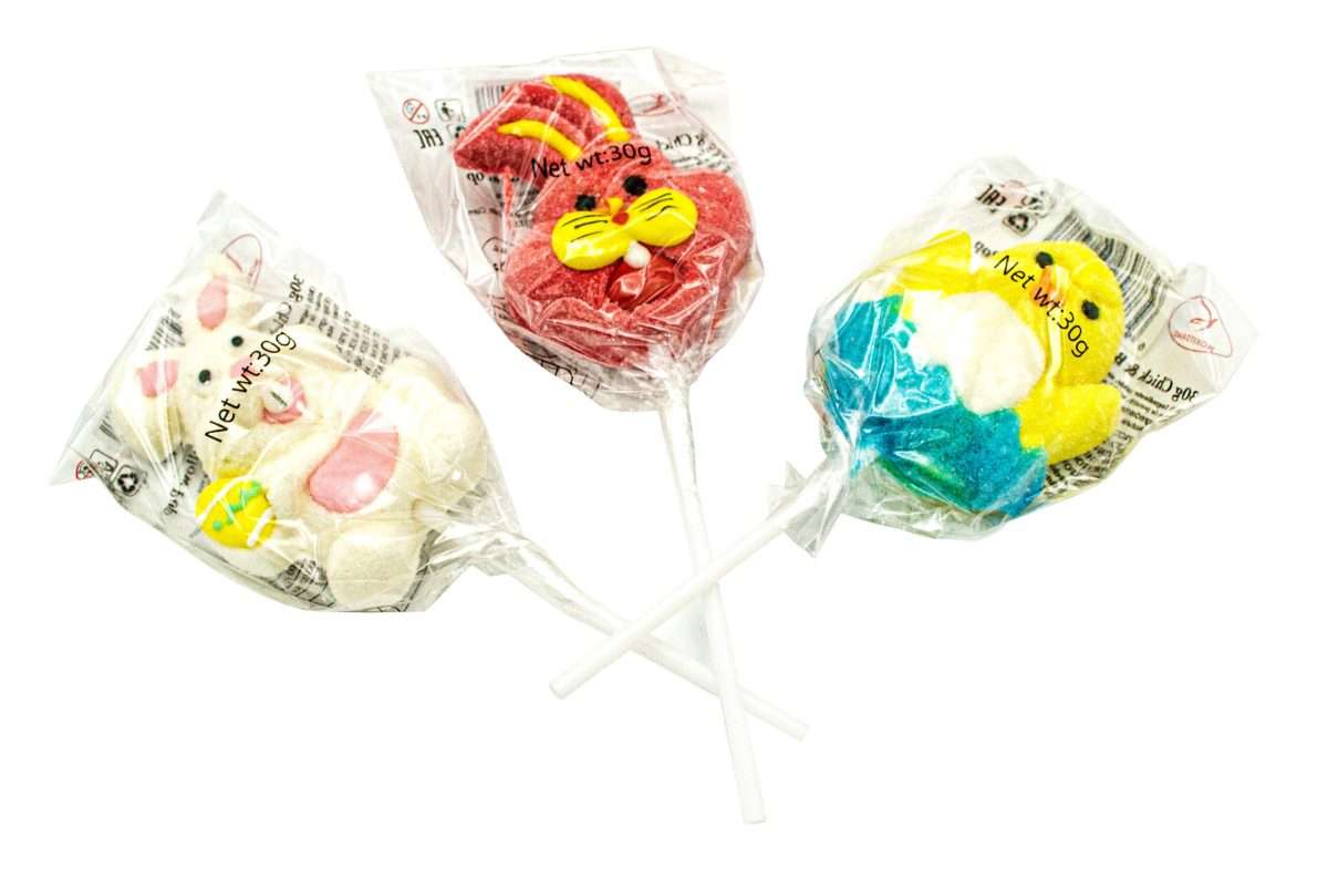 Marshmallow Chicken Bunny 30gr (E.X.P: 20.10.2025) - imagine 4