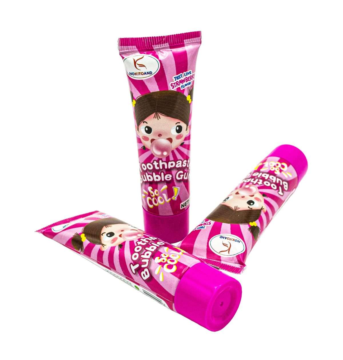 Guma la tub baby roz ,22gr ( 20buc /cut ) - imagine 2