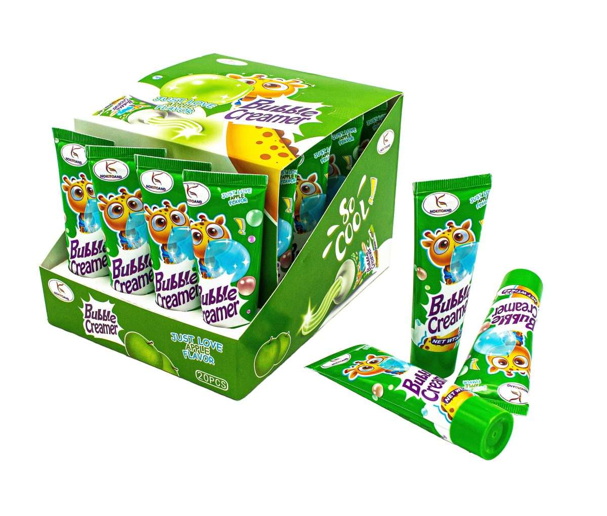 Guma la tub girafe , 22gr ( 20buc /cut ) - imagine 1