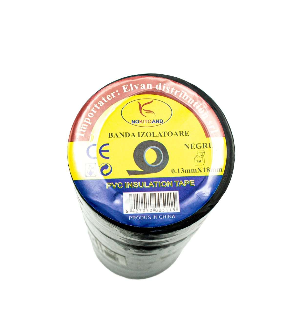 Banda izolatoare PVC , neagra - imagine 3