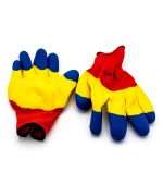 Manusi de lucru tricolor Romania "cauciucate" engross - imagine 4
