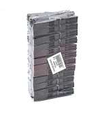 Carlige plastic de rufe negre "cleste" engross - imagine 2