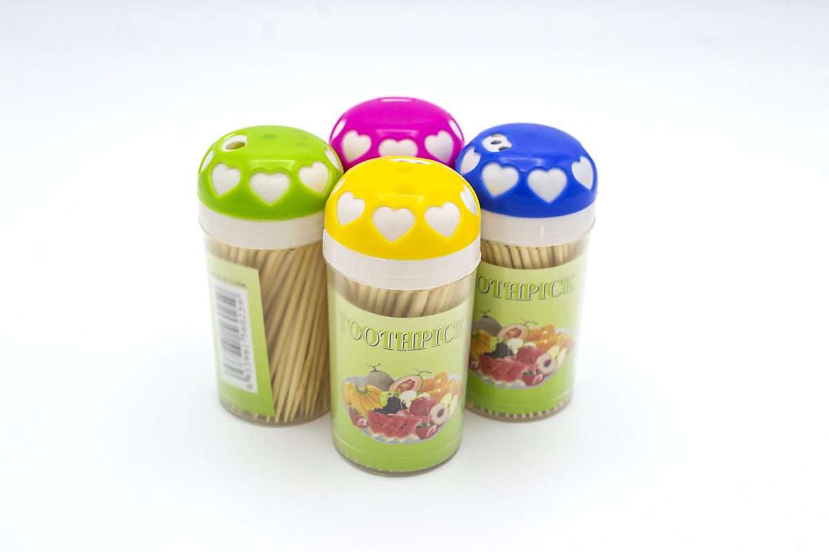 Scobitori din bambus tub rotund - imagine 1