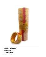 Banda adeziva de tip scotch, acrilica, 48 mm x 50 yard, Transparent engross