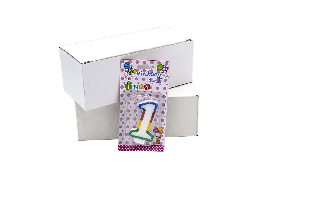 Lumanari cifre pentru tort engross - imagine 2