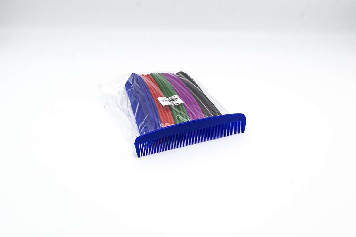 Pieptan de par color plastic "22 cm" engross - imagine 3