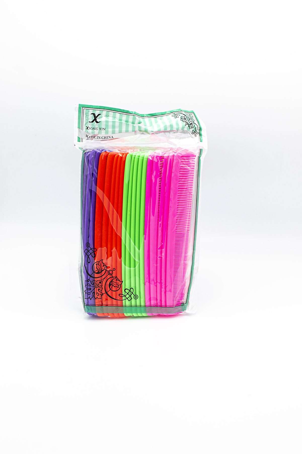 Pieptan de par color plastic "14 cm" engross - imagine 2