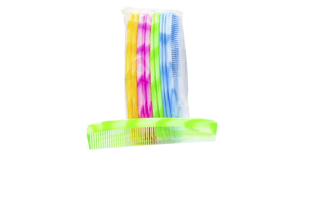 Pieptan de par color plastic "19 cm" engross - imagine 2