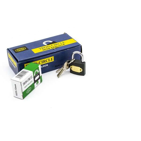 Lacat negru 32mm engross