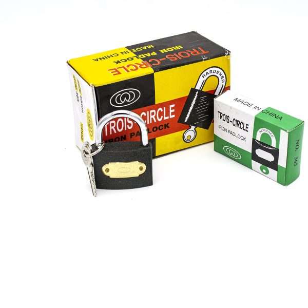 Lacat negru 50mm engross