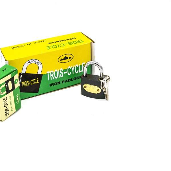 Lacat negru 38mm engross