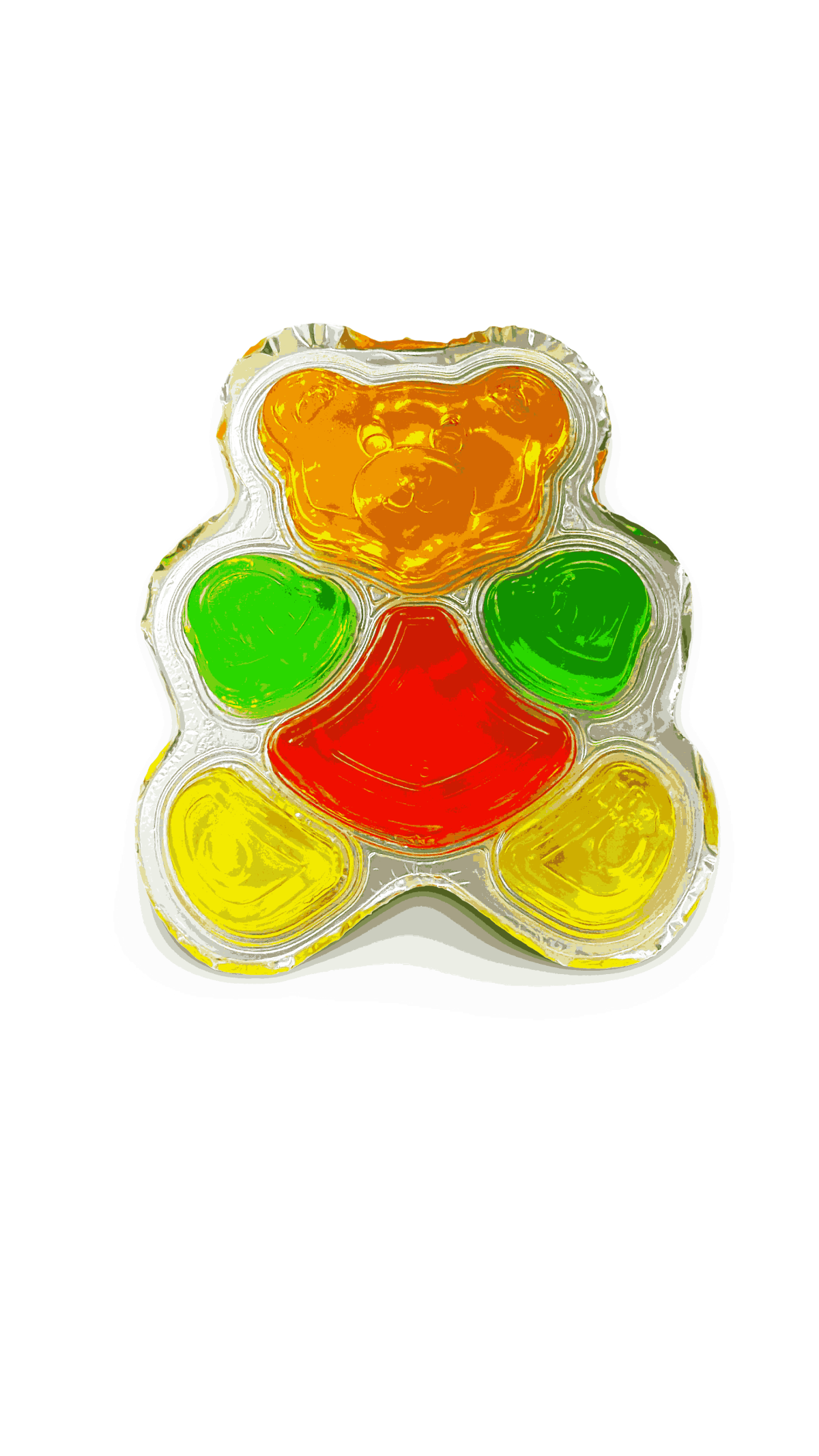 Jeleu urs cu aroma de fructe 35gr engross - imagine 1