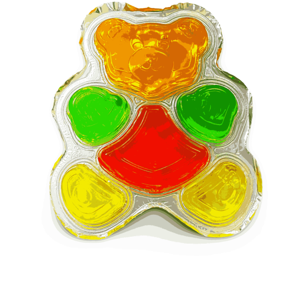 Jeleu urs cu aroma de fructe 35gr engross