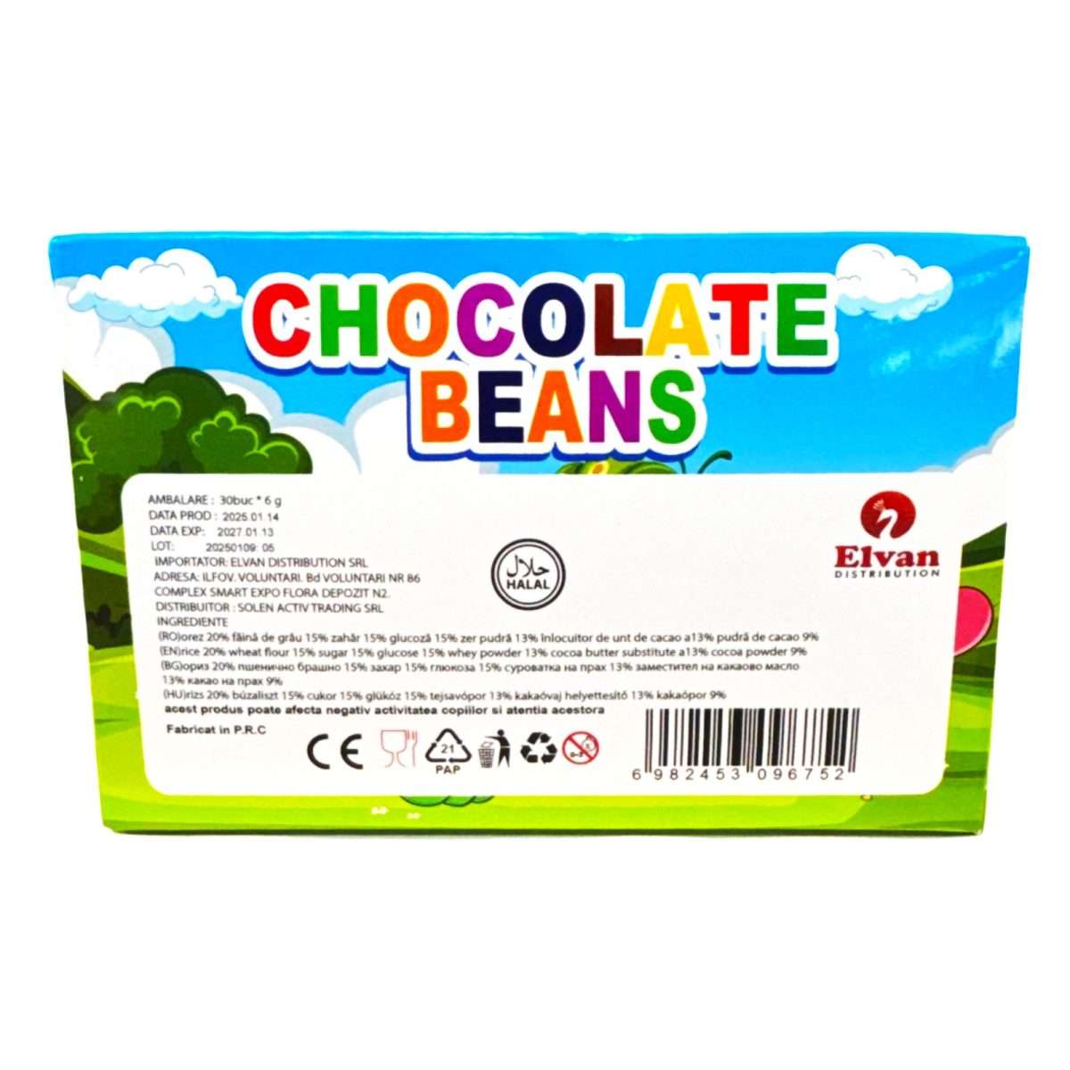 Drajeuri choco beans 6gr en-gross - imagine 5