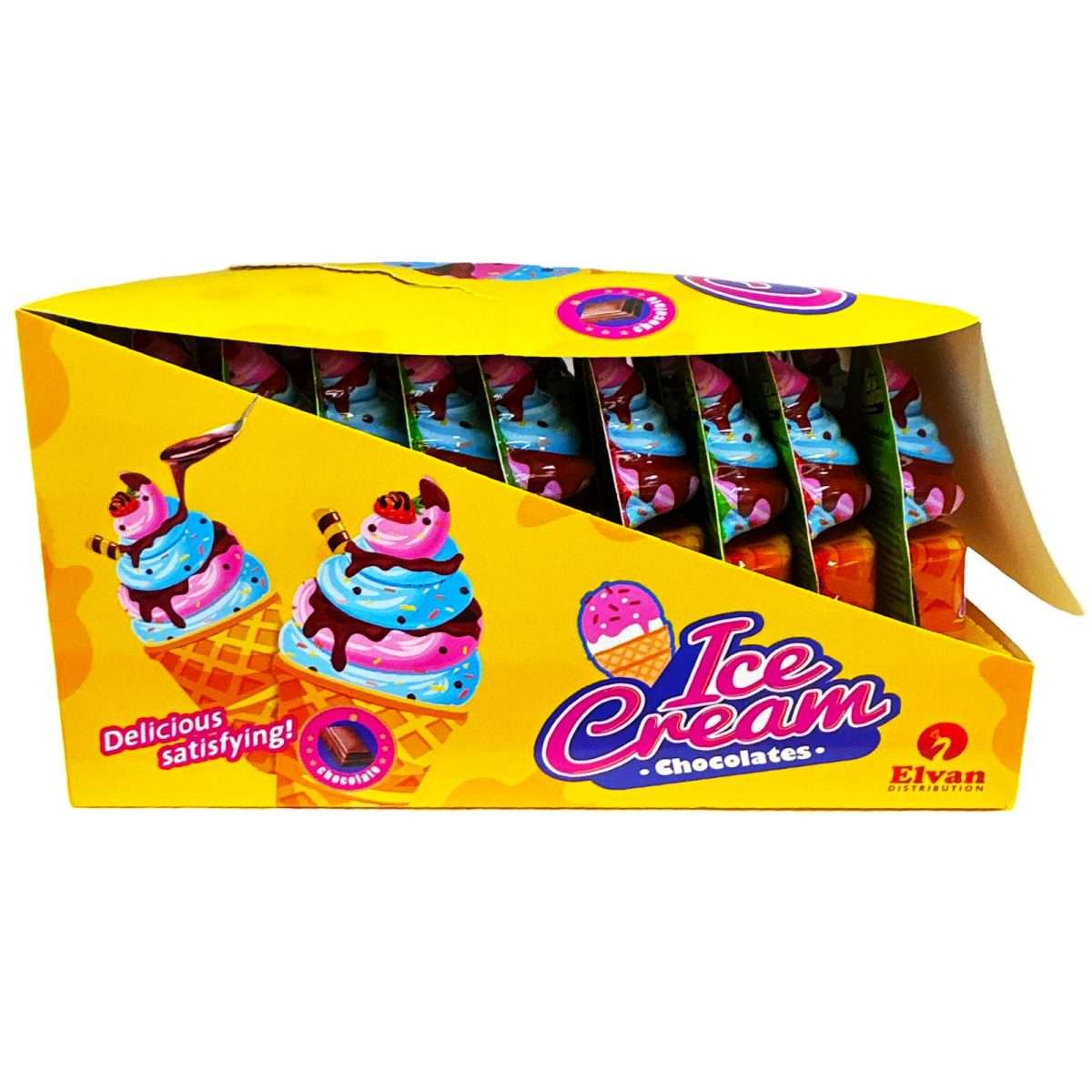 Cornet choco ice cream 7gr en-gross - imagine 2