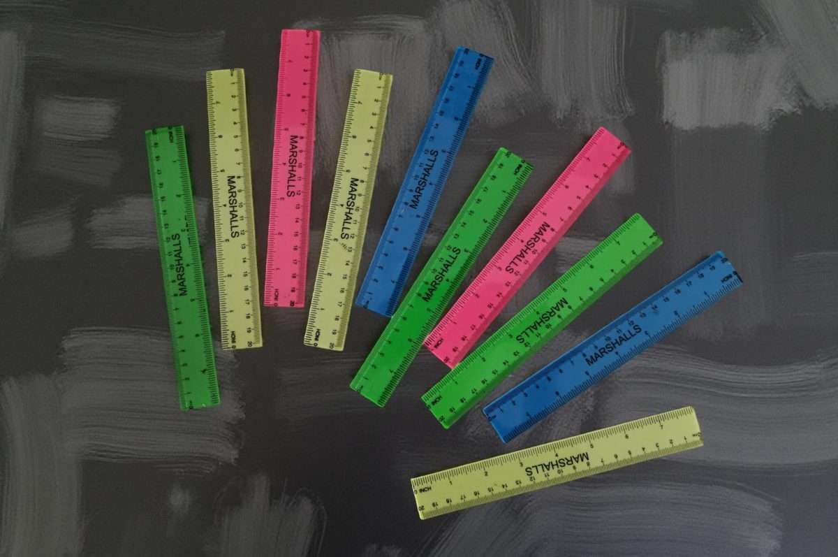 Rigla Colorata Scolara En-gross - imagine 1