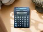 Calculator 2 Fete KADIO KD 8122TX, 20x14cm En-gross (13-1) - imagine 3