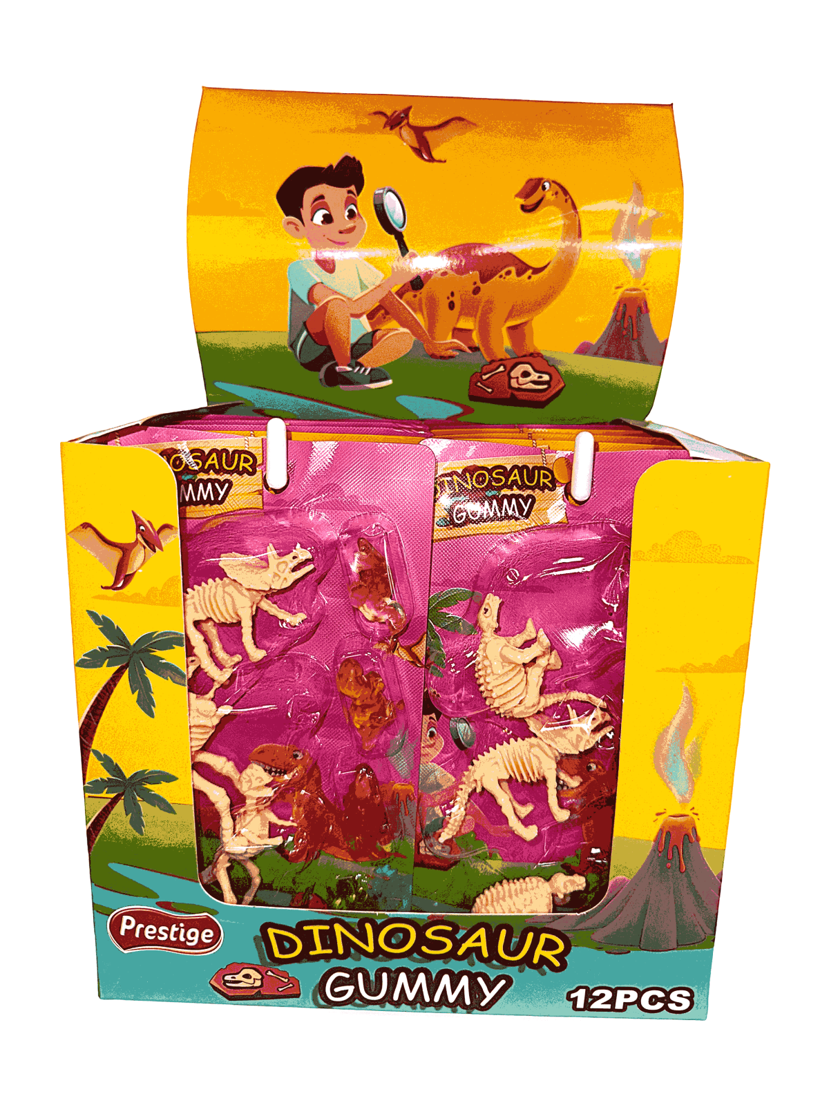 Jeleu Dinozaur 8gr En-gross - imagine 1